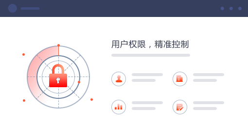 企业财务分析解决方案 用户权限，精准控制